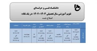 تغییر تاریخ شروع امتحانات پایان ترم - دی 1402 3