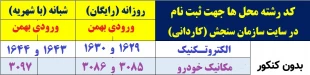 پذیرش دانشجو - بدون کنکور (تکمیل ظرفیت) - کاردانی و کارشناسی ورودی بهمن 1403 2